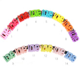 Ankle bracelet leopard love - choose your own color!